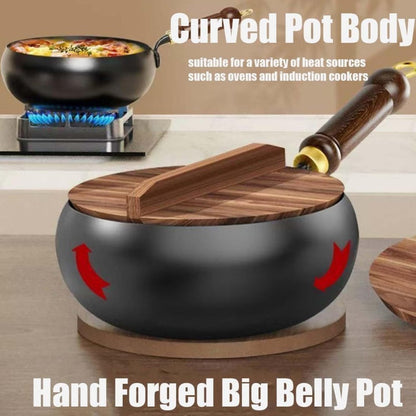 💐60% OFF ! Uncoated Thick Cast Iron – Cook Healthily, No Toxins 🍳🌿【Limited Offer】