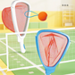 💐50% OFF ! Portable Paddle & Bouncy Ball Kit – Family Fun On the Go 👨‍👩‍👧‍👦❤️【Limited Stock】