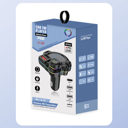 🔥📻 50% OFF – TODAY ONLY! 🚗🎵🔊 Universal Dual‑Port Bluetooth FM Transmitter – Crystal‑Clear Hands‑Free Calling, Lossless Music Streaming & Dual USB 3.0 Charger, Easy Plug‑and‑Play 🔌💨📱