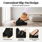 🍃🌷50% OFF! Women's Peep-Toe Wedge Slide Sandals – Comfortable, Sizes 35-43 👡☀️【Limited Offer】