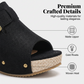 🍃🌷50% OFF! Women's Peep-Toe Wedge Slide Sandals – Comfortable, Sizes 35-43 👡☀️【Limited Offer】