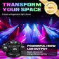 💐60% OFF ! Multi-Beam LED Light – Music Sync & Easy Installation 🎵🌙【Limited Offer】