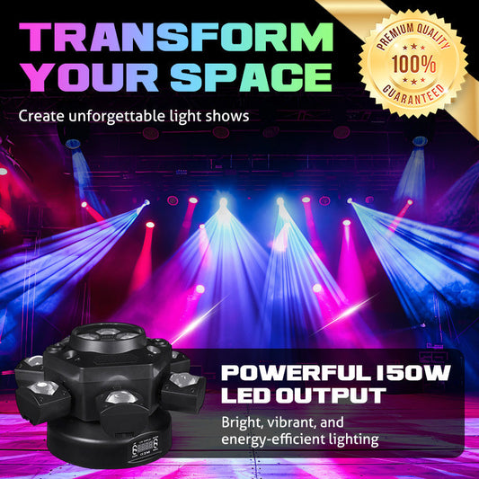💐60% OFF ! Multi-Beam LED Light – Music Sync & Easy Installation 🎵🌙【Limited Offer】
