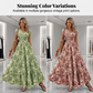 💐60% OFF! Floral Print Maxi Dress – The Essence of Spring-Summer 🌼🦋【Limited Offer】