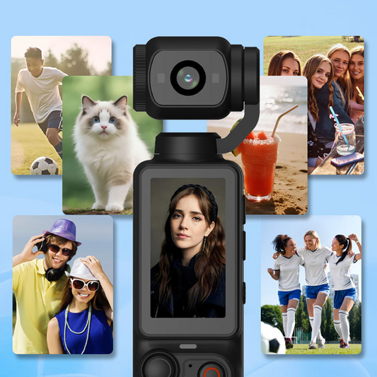 💐50% OFF ! Pocket Gimbal Camera – Fits in Your Palm, Smooth Videos 📷🎥【Limited Offer】