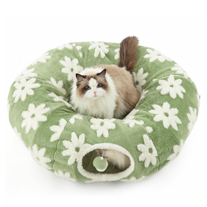 💐50% OFF ! Washable Cat Tunnel Bed – Easy Daily Hygiene 🧼🐱【Limited Offer】