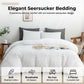 💐50% OFF ! Seersucker Bedding Set – Refined Fabric, Hotel‑Like Comfort 🌟🛏️【Exclusive Offer】
