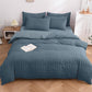 💐50% OFF ! Seersucker Bedding Set – Refined Fabric, Hotel‑Like Comfort 🌟🛏️【Exclusive Offer】