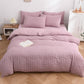 💐50% OFF ! Seersucker Bedding Set – Refined Fabric, Hotel‑Like Comfort 🌟🛏️【Exclusive Offer】