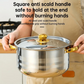 💐50% OFF ! 5-Piece Cookware Set with Glass Lids – Watch Your Cooking 👀✨【Limited Offer】