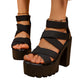 💐60% OFF ! High Heel Platform Sandals – Elegant Summer Style 👠✨【Limited Offer】