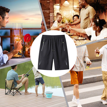 🏃 LIMITED TIME 50% OFF! 💪 Men's Athletic Shorts – Cooling Quick-Dry Fabric & Airy Fit – Train Hard, Stay Cool ☀️