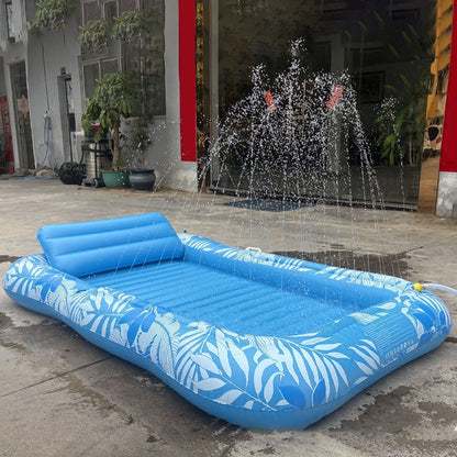 💐50% OFF ! Inflatable Lounge for Pool & Beach – Comfortable with Built-in Headrest 🏊☀️【Limited Offer】