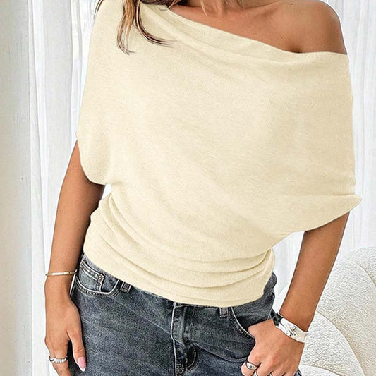 💐50% OFF ! Batwing Sleeve Top – Elegant & Versatile for Any Occasion 🌸🛍️【Exceptional Price】