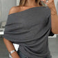 💐50% OFF ! Batwing Sleeve Top – Elegant & Versatile for Any Occasion 🌸🛍️【Exceptional Price】