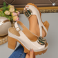 💐50% OFF ! Buckle Heeled Sandals – Comfortable & Versatile for Any Occasion 🌸💃【Limited Offer】
