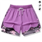 💐50% OFF NOW! 2-in-1 Shorts with Side Pockets – Breathable Fabric & Camo Liner 👟👜【Limited Offer】