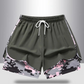 💐50% OFF NOW! 2-in-1 Shorts with Side Pockets – Breathable Fabric & Camo Liner 👟👜【Limited Offer】