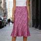 💐 60% OFF ! Leopard Midi Skirt – Perfect for Your Getaway 🌴☀️【Irresistible Look】