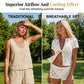Chic Hollow-Out Summer Crochet Top & Shorts Set