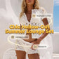 Chic Hollow-Out Summer Crochet Top & Shorts Set