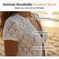 Chic Hollow-Out Summer Crochet Top & Shorts Set