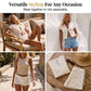 Chic Hollow-Out Summer Crochet Top & Shorts Set