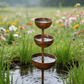 💐50% OFF ! 3-Tier Metal Bird Feeder – Anti-Tip Stable Design 🛡️🐦【Limited Offer】