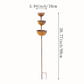 💐50% OFF ! 3-Tier Metal Bird Feeder – Anti-Tip Stable Design 🛡️🐦【Limited Offer】