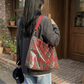 💐50% OFF ! Women’s PVC Plaid Shopper Bag – Waterproof & Lightweight 🌧️🎒【Exceptional Price】