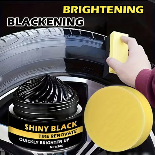 💐50% OFF ! Multi-Purpose Trim & Tire Wax – Restores Black in 5 Min 🚗✨【Buy 1 Get 1 Free】