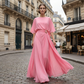 🔥 50% OFF FLASH SALE! Flowing Cape Sleeve Top & Wrap Pants Set – Effortless Elegance, Airy Silhouette ⏰✨ 【Limited Time】
