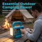 💡 50% OFF NOW! 🔋 Portable Power Inverter – LED Work Light, Multi-Port & Slide-In Battery Base – For Job Sites & Emergencies 🛠️