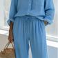👚 40% OFF NOW! 🌸 Women's Chic Faux-Linen Two-Piece Outfit – Breathable, Effortless Style & Perfect for Summer Days ☀️