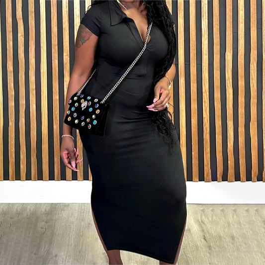 💐60% OFF ! Stretch Fabric Bodycon Dress – Comfort Meets Everyday Style 🧵💃【Limited Offer】