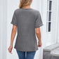 👚 50% OFF NOW! 🌸 Women's V-Neck Short Sleeve Casual T-Shirt – Breathable, Lightweight & Perfect for a Relaxed Summer Look ☀️