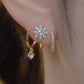 💐50% OFF ! Sparkling Claw Earrings – Shine Day & Night ✨💎【Limited Offer】