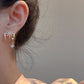 💐50% OFF ! Sparkling Claw Earrings – Shine Day & Night ✨💎【Limited Offer】