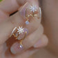 💐50% OFF ! Sparkling Claw Earrings – Shine Day & Night ✨💎【Limited Offer】