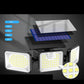 💐60% OFF ! 3-Head Solar Security Light – 360° Motion Sensor ☀️🔒【Limited Offer】