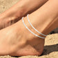 💐50% OFF ! Delicate Layered Anklet – Multi‑Chain Design for Your Ankle ✨🌸【Exceptional Price】