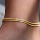💐50% OFF ! Delicate Layered Anklet – Multi‑Chain Design for Your Ankle ✨🌸【Exceptional Price】