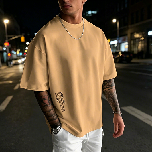 💐50% OFF NOW! Urban Cotton Blend Tee – From Day to Night 🌞🌙【Flash Sale】