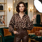 💐60% OFF ! Women‘s Polka Dot Button-Down Shirt – Timeless & Versatile 👚✨【Limited Offer】