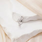 💐50% OFF ! Open Cuff Ring with Cubic Zirconia – Fits All Finger Sizes Comfortably 🌸🔓【Limited Offer】