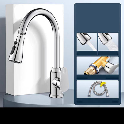 💐50% OFF ! Pull-Out Kitchen Faucet – Easy Install, No Plumber Needed 🔧💧【Limited Offer】