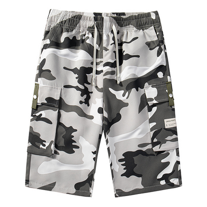 💐60% OFF! Men‘s Camo Cargo Shorts – Multi-Pocket & Lightweight for Adventure 🏕️🔥【Limited Offer】