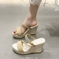 💐60% OFF ! Women’s Wedge Sandals – Perfect for Beach & Summer Nights 🌊☀️【Limited Offer】