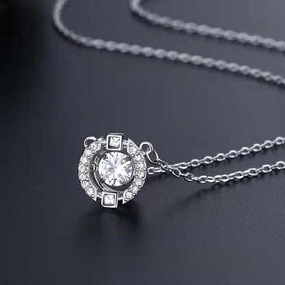 💐50% OFF ! Sweatproof Dancing Rhinestone Necklace – Non‑stop sparkle, light & comfy 💃✨【Limited Offer】