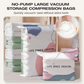 💨 LIMITED‑TIME 50% OFF! 🧹 No‑Pump Vacuum Storage Bags – Press & seal, saves 80% space, keeps clothes dry & dust‑free, perfect for bulky bedding & off‑season gear 🛏️